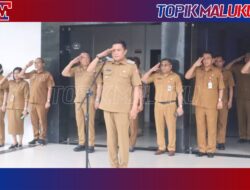 Apel Pagi Usai Libur Panjang, Walikota Ambon: Mari berikan Layanan Baik Untuk Masyarakat.