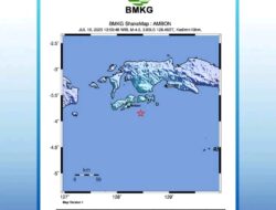 Gempabumi Magnitudo 4,6 Guncang Ambon dan Amalatu, Warga Diminta Tetap Tenang