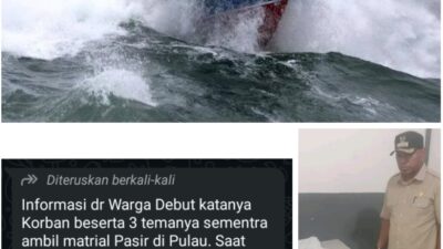 Mahasiswa UGM Tenggelam Saat Ambil Pasir, Tiga Selamat, Satu Masih Dicari