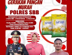 Fekry Salim Hehanussa: Polres SBB di Bawah AKBP Andi Zulkifli Bukti Peduli Lewat Gerakan Pangan Murah