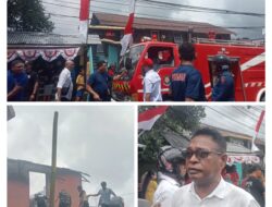 Kebakaran Hanguskan 10 Rumah di Batu Merah Ambon.