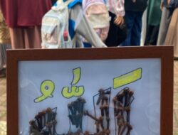 Anak TK di Ambon Bikin Kaligrafi Lafadz Allah dari Cengkih, Bikin Takjub