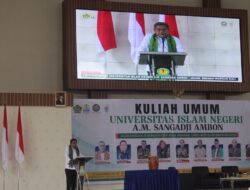 Wali Kota Ambon Ingatkan Mahasiswa UIN Am Sangaji Waspada Hoaks dan Radikalisme