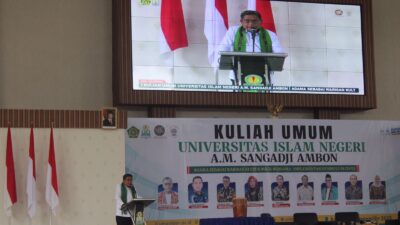 Wali Kota Ambon Ingatkan Mahasiswa UIN Am Sangaji Waspada Hoaks dan Radikalisme