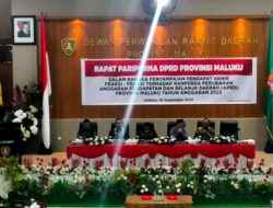 DPRD Maluku Gelar Paripurna Penyampaian Pendapat Akhir Fraksi Ranperda: Ini Catatan Penting Fraksi