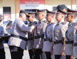 Kapolresta Ambon Pimpin Sertijab Sejumlah Pejabat Utama