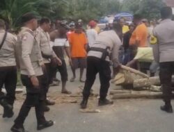 Jalan Trans Seram Sempat Diblokir Warga, Kini Sudah Normal Lagi