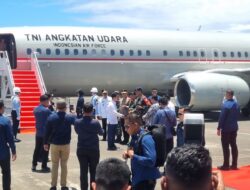 Wapres Gibran Tiba di Bandara Pattimura Ambon, Lanjut Terbang ke Pulau Buru Naik 3 Heli Super Puma