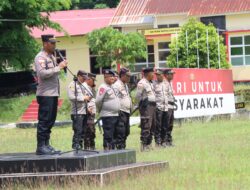 Polres MBD Gelar Simulasi Quick Response Time, Latih Kesiapsiagaan Hadapi Situasi Kontijensi