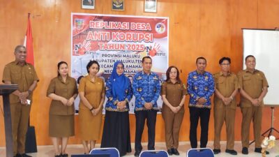 Bupati Malteng Tekankan Integritas, Negeri Amahai Dinilai Jadi Desa Percontohan Antikorupsi 2025