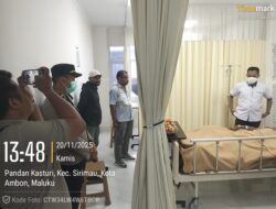Kabinda Maluku Jenguk Korban Penganiayaan di RS Bhayangkara
