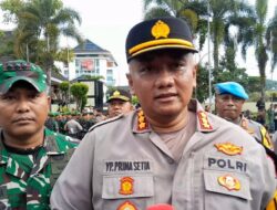 Ratusan Personel TNI-Polri-Pramuka Gelar Apel Siang Amankan 74 Gereja di Ambon