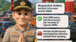 Stok BBM di Ambon Dipastikan Aman, Polisi dan Pertamina Imbau Warga Tak Panic Buying
