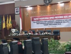 DPRD Maluku Gelar Paripurna LKPJ 2025, Benhur: Tekankan Program Harus Berdampak ke Masyarakat