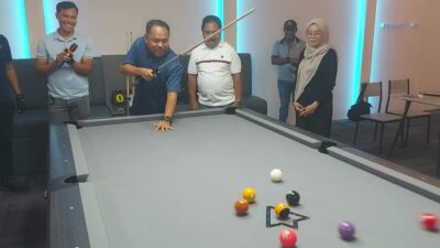 Wabup Malteng Buka Turnamen Billiard IDI CUP I, Diikuti 64 Peserta dari Masohi dan Ambon