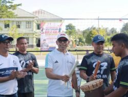 Open Turnamen Voli Brigif 27/Nusa Ina Dibuka, Ketua PBVSI Maluku Bidik Kebangkitan Prestasi Voli Daerah