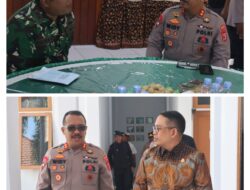 Kunker Perdana Kapolres Malteng di Kejari dan Kodim 1502, AKBP Widy: Solidaritas Antar Lembaga Harus Tetap di Jaga