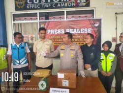 Ganja 1,6 Kg Disamarkan dalam Kardus, Terbongkar di X-Ray Bandara Pattimura