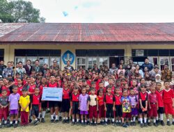 Bandara Pattimura Ambon Rayakan Hari Anak Nasional dengan Bantuan Pendidikan dan Edukasi Keselamatan Penerbangan