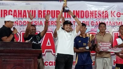 Pemuda Kobi Didorong Serius Tekuni Olahraga, Alhidayat Wajo: Perkuat Mental dan Kerja Sama