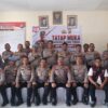 Kunker Kapolres Malteng di Polsek Tehoru, Tekankan Kekompakan Personel dan Kamtibmas