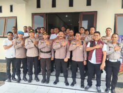 Kunker ke Polsek Telutih, Kapolres Malteng: Kita Bekerja untuk Masyarakat