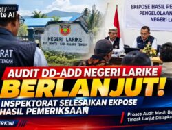 Audit DD-ADD Negeri Larike Masih Berproses, Inspektorat Katakan Ekspose Hasil Pemeriksaan Telah Dilakukan