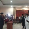 Sekda Malteng Lantik 4 Kepala Pemerintahan Negeri, Tekankan Transparansi Anggaran